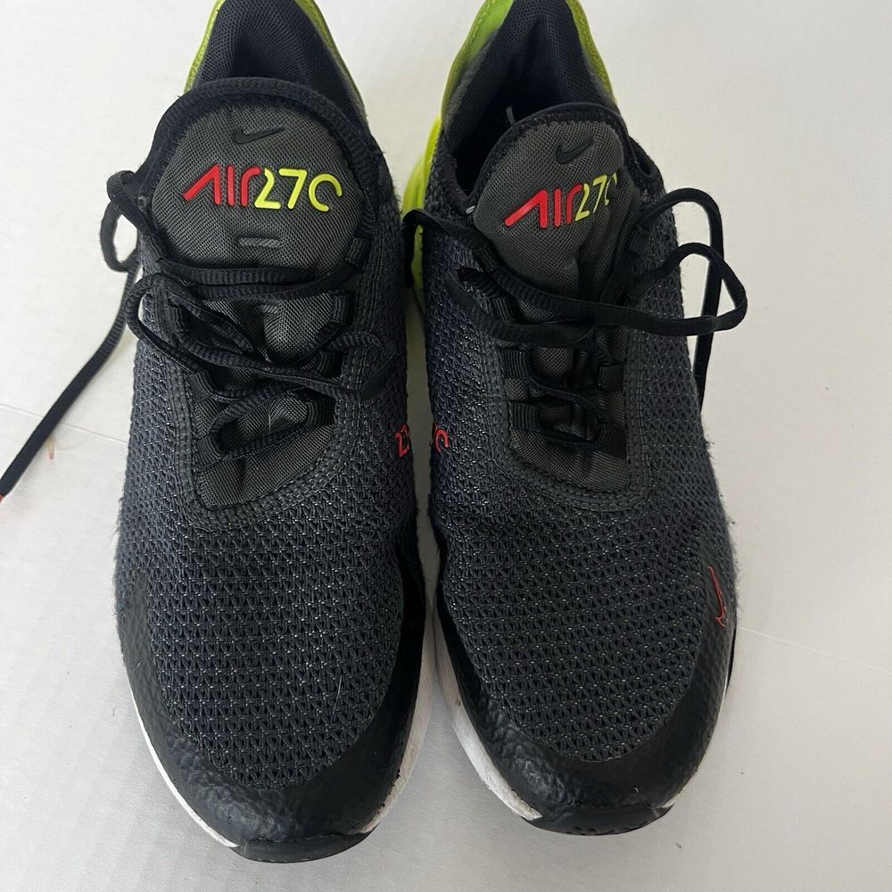 Nike Black and Neon Green 270C - Picture 8 of 8